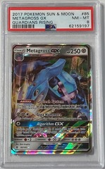 Metagross GX - 85/145 - Ultra Rare - PSA 8